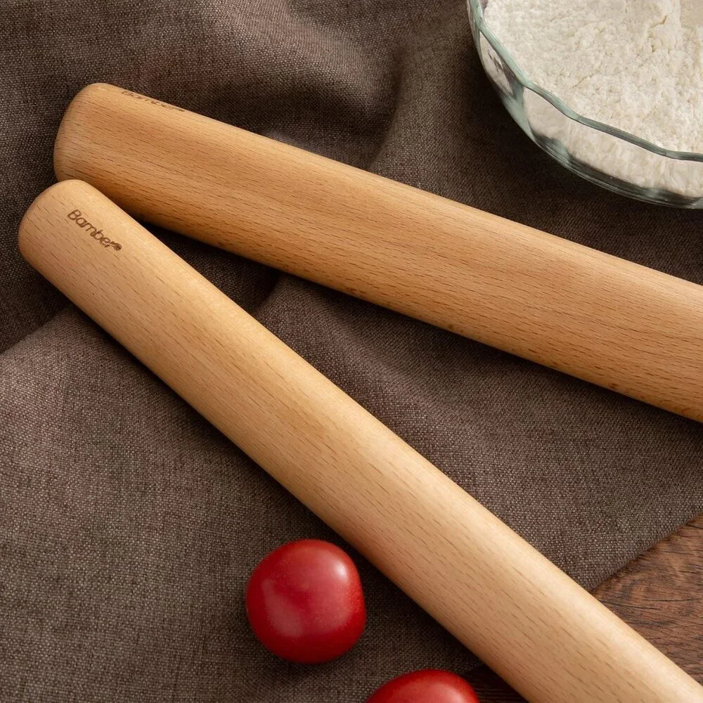 Mini Wood Rolling Pin for Baking Small Wooden Rolling Dowel Stick Dough Roller f